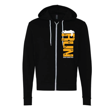 BRS - Beer Run Pint - Zip Up Hoodie